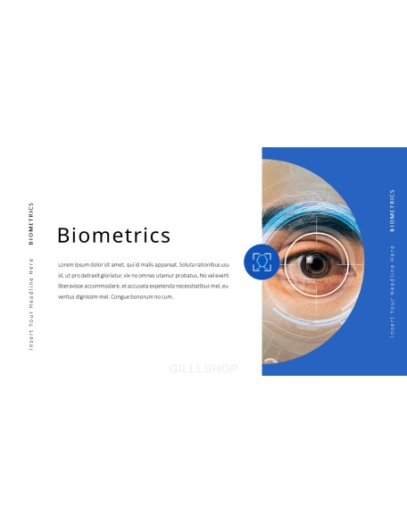 Biometrics Security PowerPoint Templates for Presentation