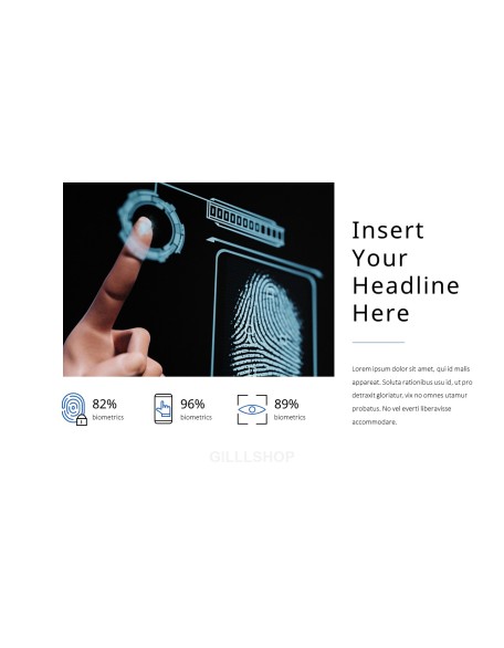 Biometrics Security PowerPoint Templates for Presentation