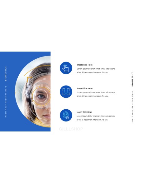 Biometrics Security PowerPoint Templates for Presentation