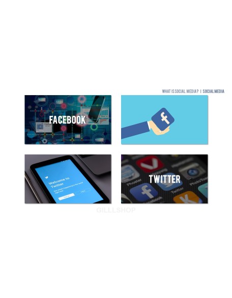 Social Media Presentation Templates