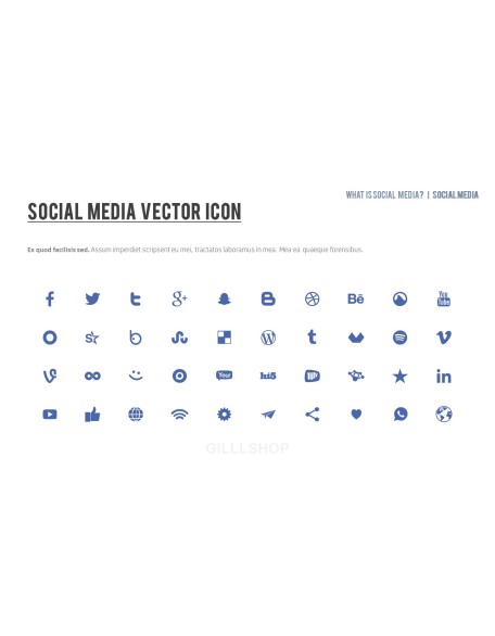 Social Media Presentation Templates