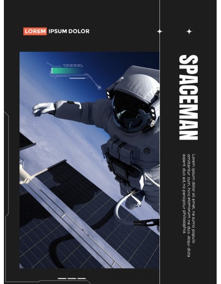 Astronaut Access to Space designs for powerpoint