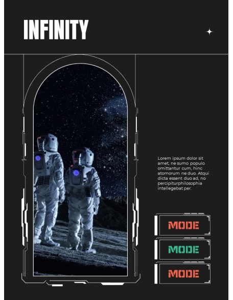 Astronaut Access to Space designs for powerpoint