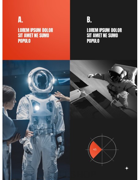 Astronaut Access to Space designs for powerpoint