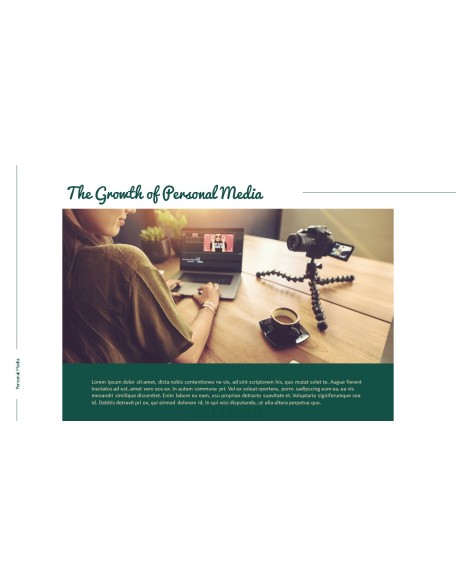 Personal Media Theme PPT Templates