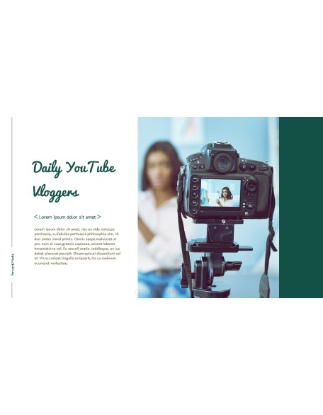 Personal Media Theme PPT Templates