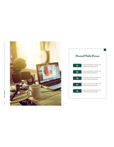 Personal Media Theme PPT Templates