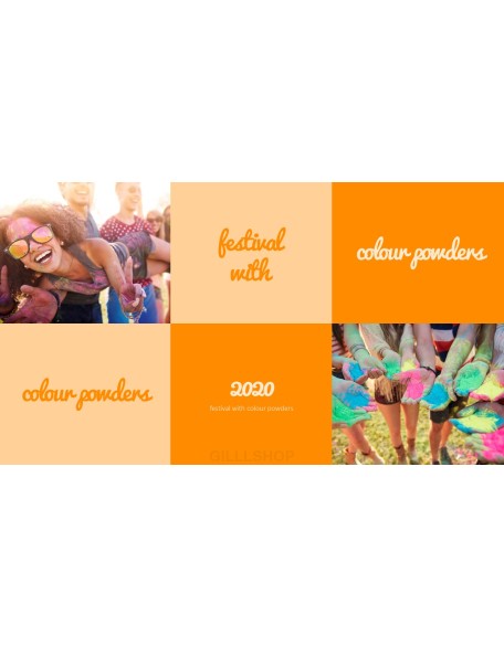 Festival With Colour Powder Proposal PowerPoint Example