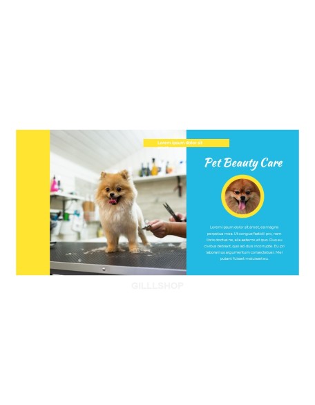 Pet Salon Easy PPT Template