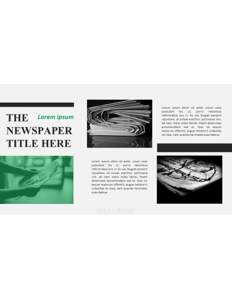 Newspaper Proposal Presentation Templates