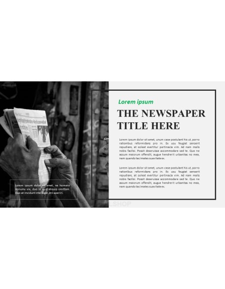 Newspaper Proposal Presentation Templates