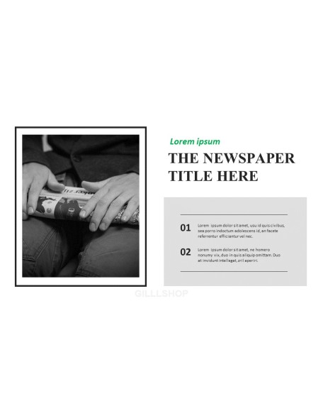 Newspaper Proposal Presentation Templates