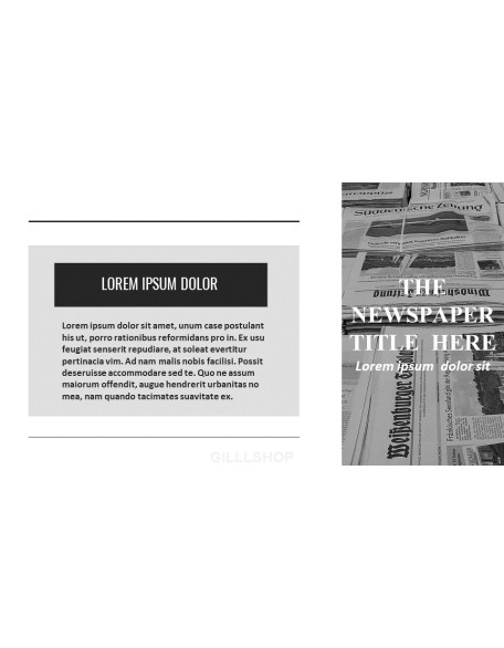 Newspaper Proposal Presentation Templates