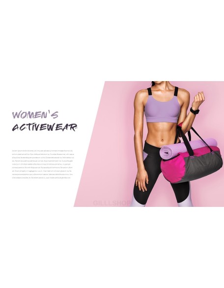 Women's Sports Wear Modern PPT Templates