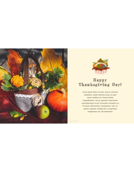 Thanksgiving Day Theme PT Templates