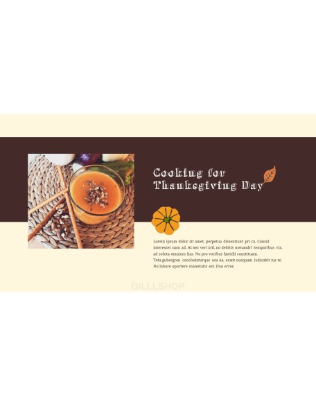 Thanksgiving Day Theme PT Templates