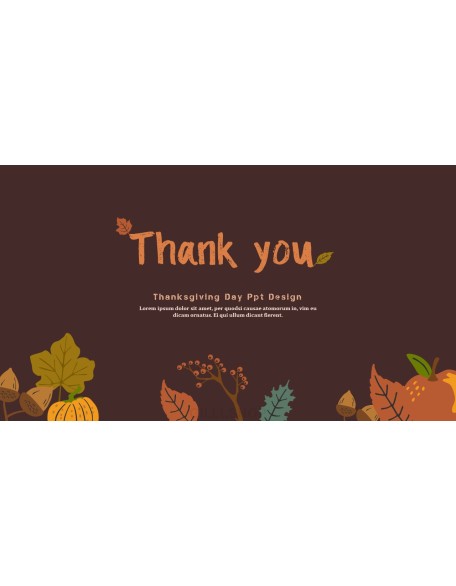 Thanksgiving Day Theme PT Templates