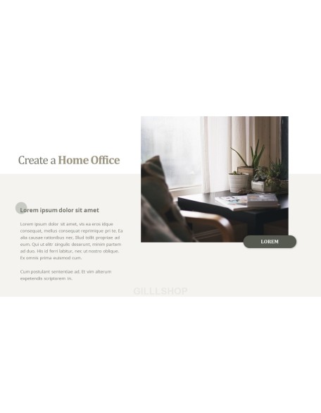 Work at Home PowerPoint Templates for Presentation