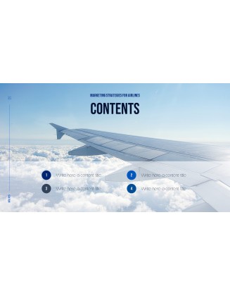 Marketing Strategies for Airlines presentation slide