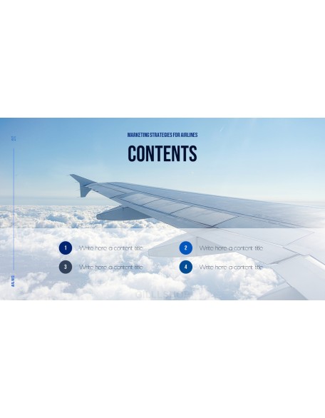 Marketing Strategies for Airlines presentation slide