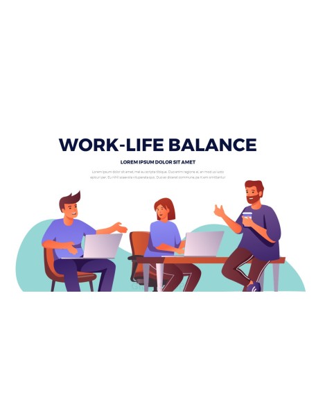 Improve Your Work-Life Balance PPT PowerPoint