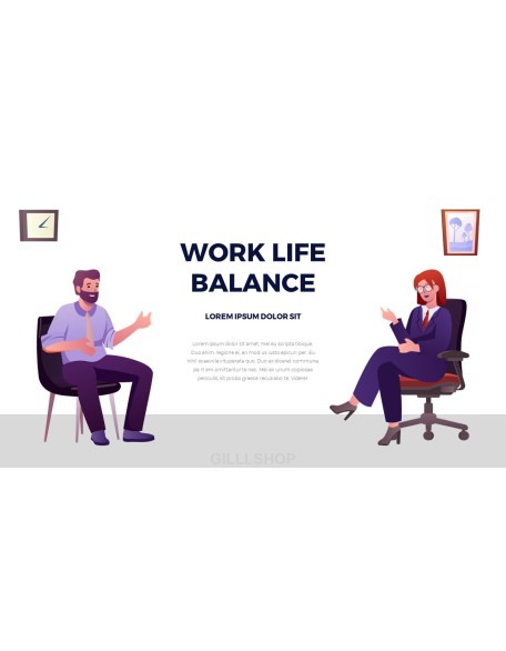 Improve Your Work-Life Balance PPT PowerPoint