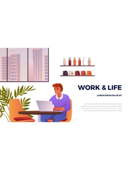 Improve Your Work-Life Balance PPT PowerPoint