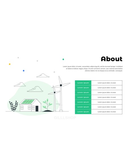 Renewable Energy portfolio template