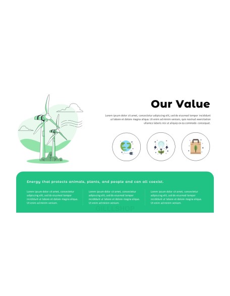 Renewable Energy portfolio template