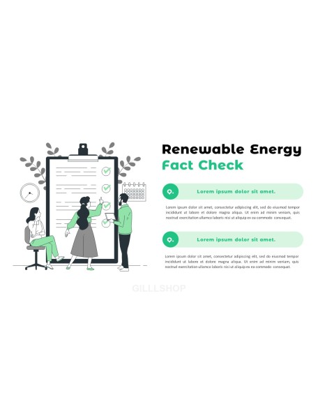 Renewable Energy portfolio template