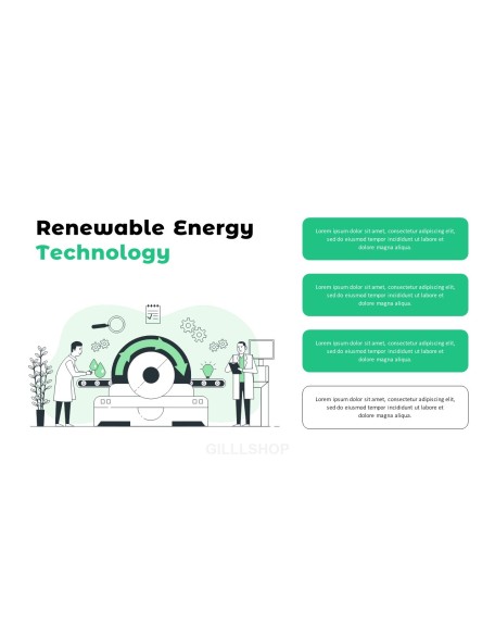 Renewable Energy portfolio template