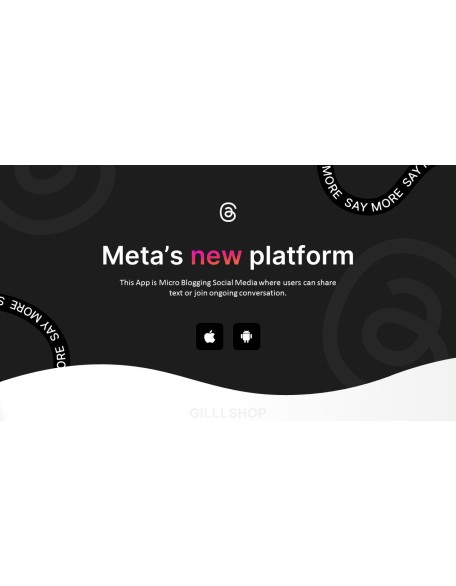 New Social Networking, Threads business ppt