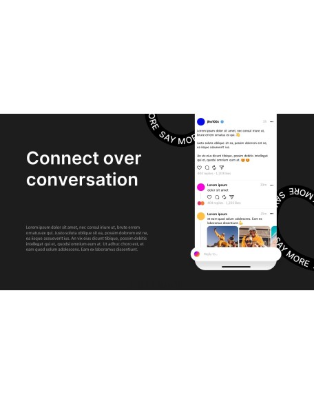 New Social Networking, Threads business ppt