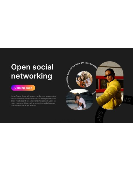 New Social Networking, Threads business ppt