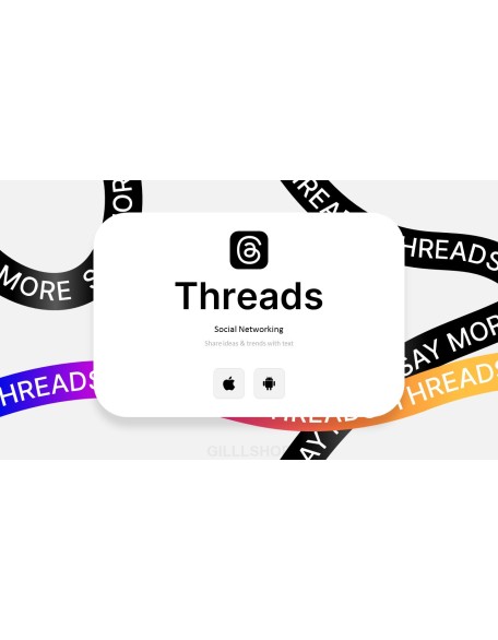 New Social Networking, Threads business ppt