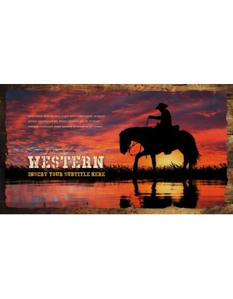 Wild West Theme Presentation Templates