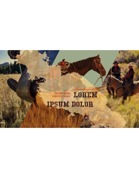 Wild West Theme Presentation Templates