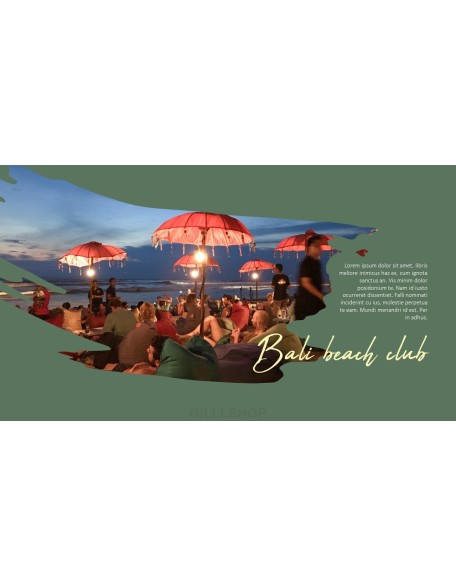 Trip to Bali Presentation PowerPoint Templates Design