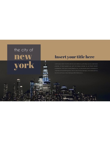 New York City PowerPoint Templates for Presentation