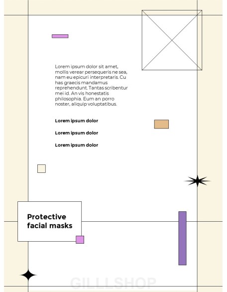 Fashion Mask in Pandemic Presentations PPT