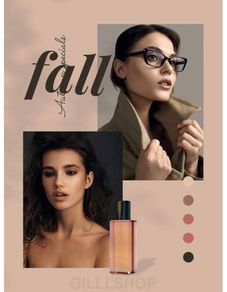 Fall Beauty Theme Business Presentation PPT