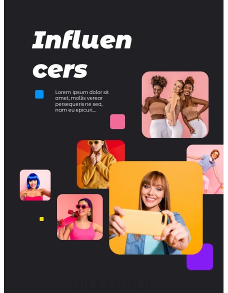 Social Media Influencer Concept Proposal PowerPoint Example