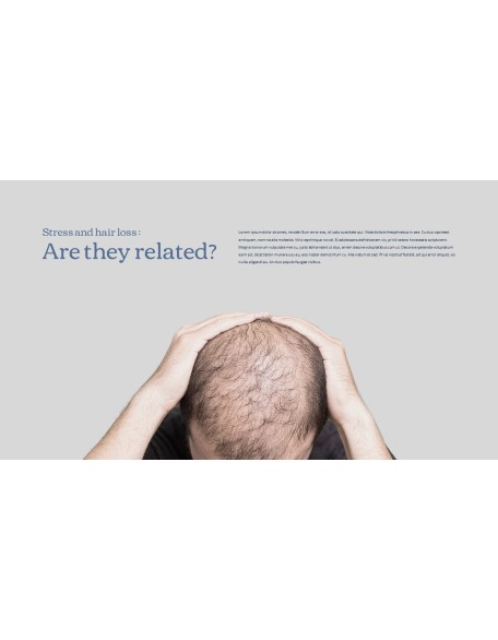 Hair Loss Treatments Business plan PPT Templates