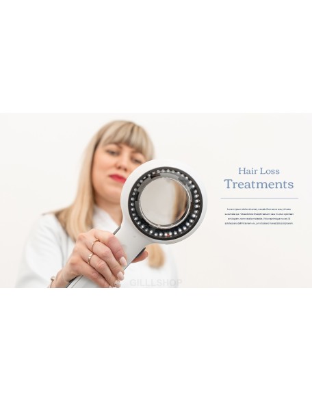 Hair Loss Treatments Business plan PPT Templates