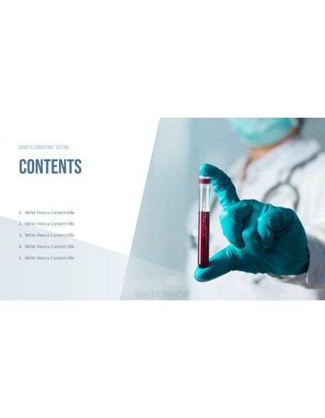 COVID19 Laboratory Testing Templates for PowerPoint