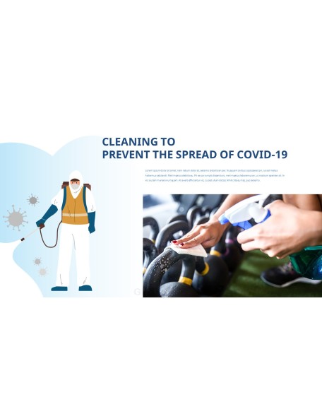 COVID-19 Cleaning and Disinfecting PowerPoint Presentations