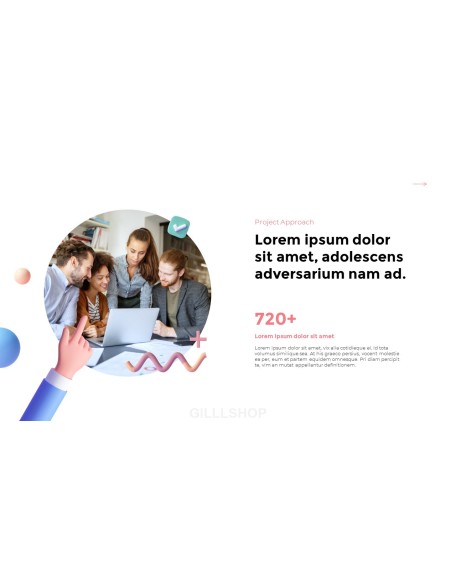 Ultimate Business 3D Illustration Slide PPT