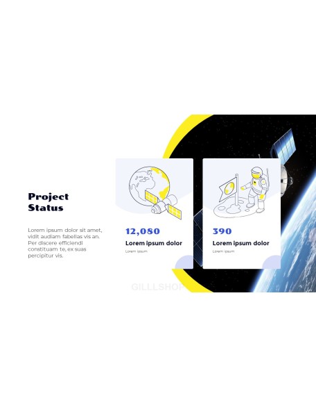 Satellite Internet Project Pitch Deck PowerPoint Templates