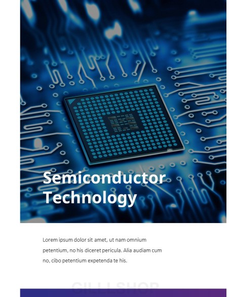 Semiconductor industry template powerpoint