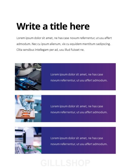 Semiconductor industry template powerpoint